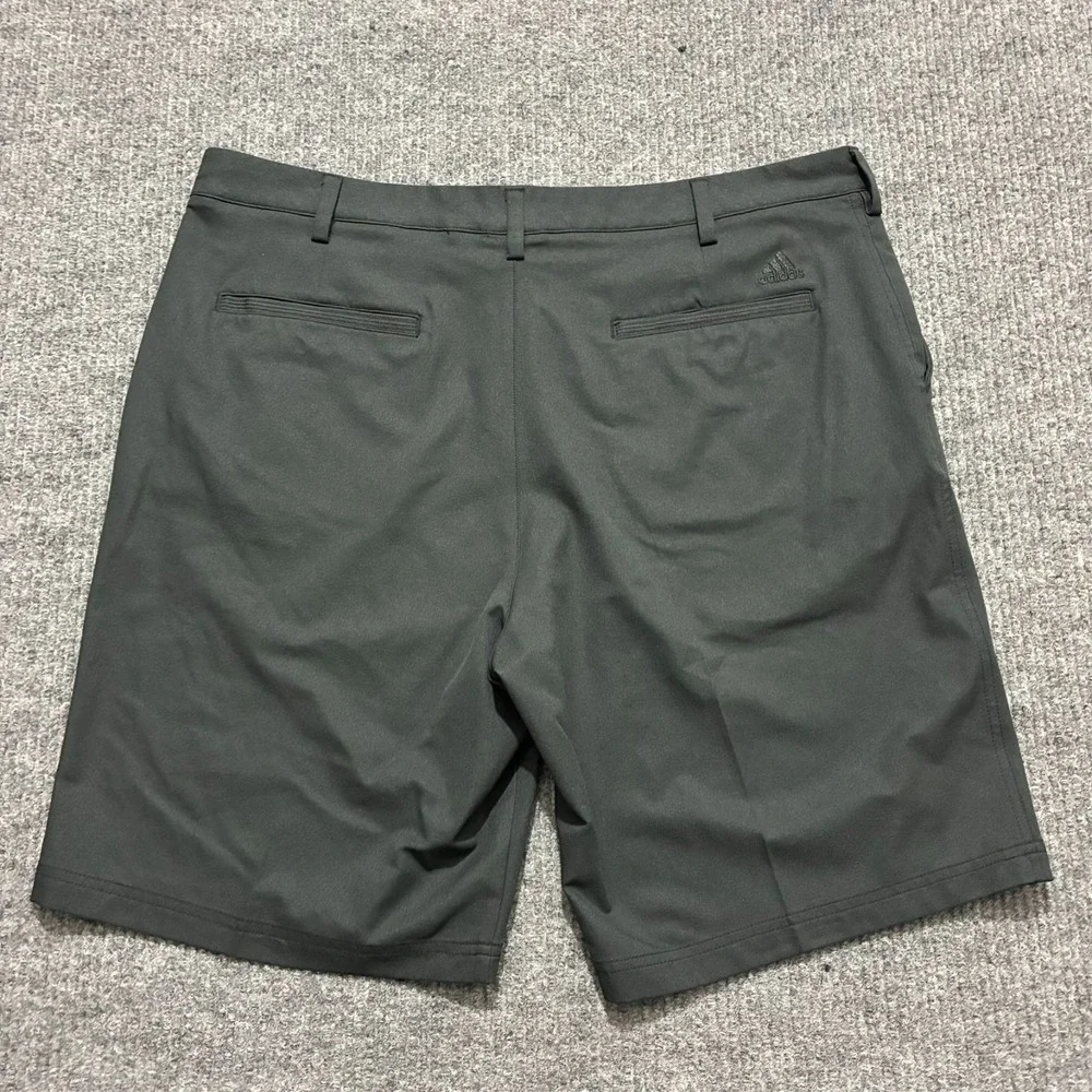 Adidas Climalite Mens Chino Shorts‎ Size 38 Black Polyester Outdoor High Rise